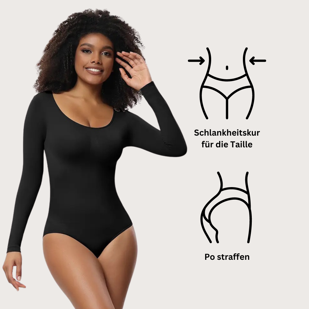 Long Sleeve Shapewear Bodysuit